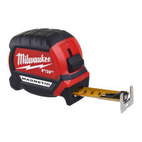 Рулетка магнитная MAGNETIC MILWAUKEE GEN III, 8м/26фт (27мм)