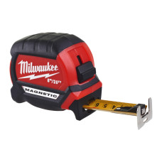 Рулетка магнитная MAGNETIC MILWAUKEE GEN III, 8м/26фт (27мм)