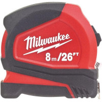 Рулетка Pro Compact MILWAUKEE, 8м/26фт (25мм), (заміна на 4932498781)