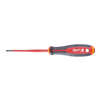 Викрутка з тригранною рукояткою ізольована VDE MILWAUKEE, SL 0,5х3,0х100мм