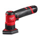 Шліфмашина вібраційна акумуляторна безщіткова MILWAUKEE, M12 FDSS-422X (зарядний пристрій С12 С, 1 акумулятор М12 В2 2Аг, 1 акум