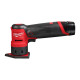 Шліфмашина вібраційна акумуляторна безщіткова MILWAUKEE, M12 FDSS-422X (зарядний пристрій С12 С, 1 акумулятор М12 В2 2Аг, 1 акум