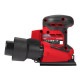 Шліфмашина вібраційна акумуляторна MILWAUKEE, M18 BQSS-0, 113х104мм (каркас)