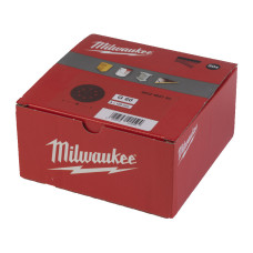 Папір шліфувальний MILWAUKEE діаметр 125/8 HL, зерно 80, (50шт)
