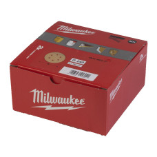 Папір шліфувальний HP MILWAUKEE діаметр 150мм/6 HL, зерно 80, (50шт)