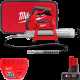 Шприц для змащування акумуляторний MILWAUKEE, M12 GG-401B (зарядний пристрій, 1 акумулятор М12 В4 4Ач, алюмінієва туба, сумка)