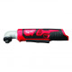 Шуруповерт кутовий ударний акумуляторний 1/4'' HEX MILWAUKEE, M12 BRAID-0, 68Нм (каркас, картонне пакування)