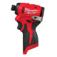 Шуруповерт ударний акумуляторний безщітковий 1/4'' HEX MILWAUKEE, M12 BLIDRC-0, 124Нм (каркас, кліпса для ременя, картонне пакув