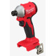 Шуруповерт ударний акумуляторний безщітковий 1/4'' HEX MILWAUKEE, M18 BLIDRC-0. 190Нм (каркас, кліпса для ременя)