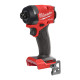 Шуруповерт ударний акумуляторний безщітковий 1/4'' HEX MILWAUKEE, M18 FID3-0, 226Нм (каркас, кліпса для реміня, тримач для біт,