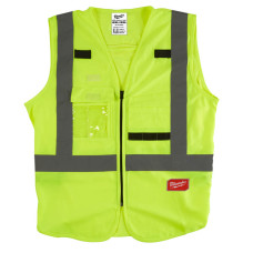 Жилет жовтий MILWAUKEE, сигнального забарвлення (2XL / 3XL)