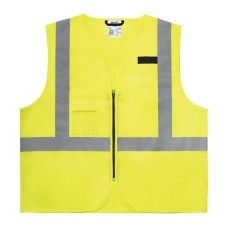Жилет сигнальний Hi-Viz MILWAUKEE, жовтний, (S/M)
