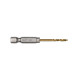 Свердло по металу RedHEX SHOCKWAVE™ HSS-TiN MILWAUKEE, діаметр 2,5х62х19мм, (10шт), пластикова коробка