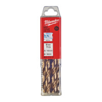 Свердло по металу HSS-Co MILWAUKEE DIN338, діаметр 11,5х142х94мм, (5шт), пластикова коробка