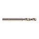 Свердло по металу HSS-G MILWAUKEE DIN1897, діаметр 4,8х62х26мм, скорочене, (10шт), пластикова коробка