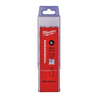 Свердло по металу THUNDERWEB HSS-G MILWAUKEE DIN338, діаметр 11,0x142х94мм, (5шт), пластикова коробка