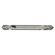 Свердло по металу HSS-G MILWAUKEE, DIN 1412 C, діаметр 2,5х43х10мм, двостороннє, (10шт), пластикова коробка