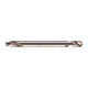 Свердло по металу HSS-G MILWAUKEE, DIN 1412 C, діаметр 5,0х62х18мм, двостороннє, (10шт), пластикова коробка