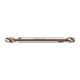 Свердло по металу HSS-G MILWAUKEE, DIN 1412 C, діаметр 4,1х55х14мм, двостороннє, (10шт), пластикова коробка