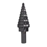 Свердло ступінчасте Step Drill MILWAUKEE, діаметр 4-20мм з кроком 2мм