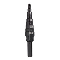 Свердло ступінчасте Step Drill MILWAUKEE, діаметр 4-12мм з кроком 1мм