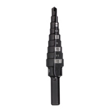 Свердло ступінчасте Step Drill MILWAUKEE, діаметр 4-12мм з кроком 1мм