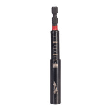 Тримач для біт магнітний ShW 1/4'' Hex MILWAUKEE, 75мм (з висувним фіксатором)