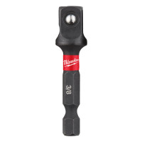 Перехідник ударний ShW MILWAUKEE, з 1/4'' Hex на 3/8'' квадратний хвостовик