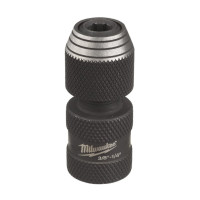 Перехідник ударний ShW MILWAUKEE, з квадрата 3/8'' на 1/4'' Hex