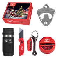 Набір ручного інструменту MILWAUKEE Christmas Promo 2025 (відкривачка TOOLGUARD (4932500164), компактний ніж Fastback (493247135