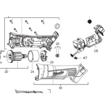 Корпус для HD18 AG115 MILWAUKEE