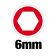 Викрутка наскрізна HollowCore MILWAUKEE, SW 6мм