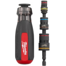 Ключ-викрутка магнітна з торцевими насадками 6-в-1 ShW MILWAUKEE Impact Multi-Nut Driver