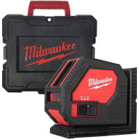 Нівелір лінійний лазерний на батарейках MILWAUKEE, CLL-C (кейс)