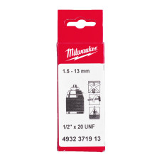 Патрон безключовий промисловий для інструменту з FIXTEC MILWAUKEE 1-10 1/2