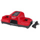Зарядний пристрій MILWAUKEE, M18 DBSC Dual SUPER CHARGER