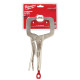 Затискач-струбцина тип С Torque Lock MILWAUKEE, 90х90мм (нерухомі губки), 280мм