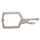 Затискач-струбцина тип С Torque Lock MILWAUKEE, 88х114мм (шарнірні губки), 230мм
