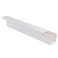 Короб пластиковий СКІМ 60x60x2000 білий