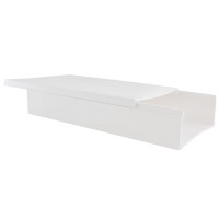 Короб пластиковий СКІМ 60x40x2000 білий