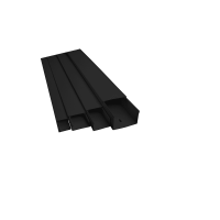 Короб пластиковий СКІМ 60x40x2000 чорний