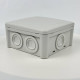 Коробка розподільча СКІМ K115 114х114х54 сіра IP65