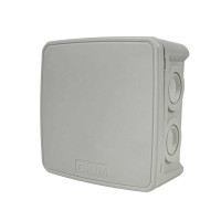 Коробка розподільча СКІМ K115 114х114х54 сіра IP65