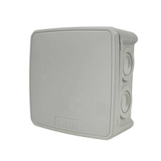 Коробка розподільча СКІМ K115 114х114х54 сіра IP65
