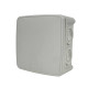 Коробка розподільча СКІМ K115 114х114х54 сіра IP65