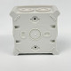 Коробка розподільча СКІМ K85 88х88х52 сіра IP65