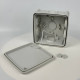 Коробка розподільча СКІМ K115 114х114х54 сіра IP65
