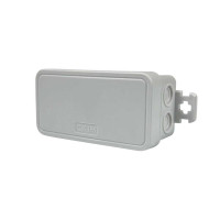 Коробка розподільча СКІМ K45 85х43х39 сіра IP44