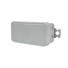Коробка розподільча СКІМ K45 85х43х39 сіра IP44