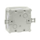 Коробка розподільча СКІМ K115-1 114х114х54+лапки сіра IP65